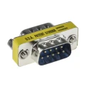 Phoenix Contact D-Sub Adapter 9-Way Male to Male, Straight Orientation, Gold over Nickel Contacts, Chromated Steel 1652651