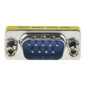 Phoenix Contact D-Sub Adapter 9-Way Male to Male, Straight Orientation, Gold over Nickel Contacts, Chromated Steel 1652651