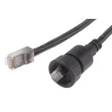 RS PRO Cat5e Ethernet Cable RJ45 Male to RJ45 Male 2m Black Unshielded PVC Cat5e