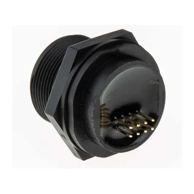 RS PRO Cat5e Shielded RJ45 Connector Female Panel Mount Socket IP67 Waterproof Straight 1 Port RJ45