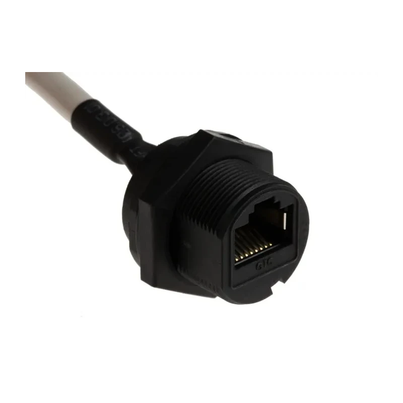 RS PRO Cat5e Ethernet Cable, 200 mm, Grey RJ45 Female to RJ45 Female, Shielded Twisted Pair PVC 111-6736