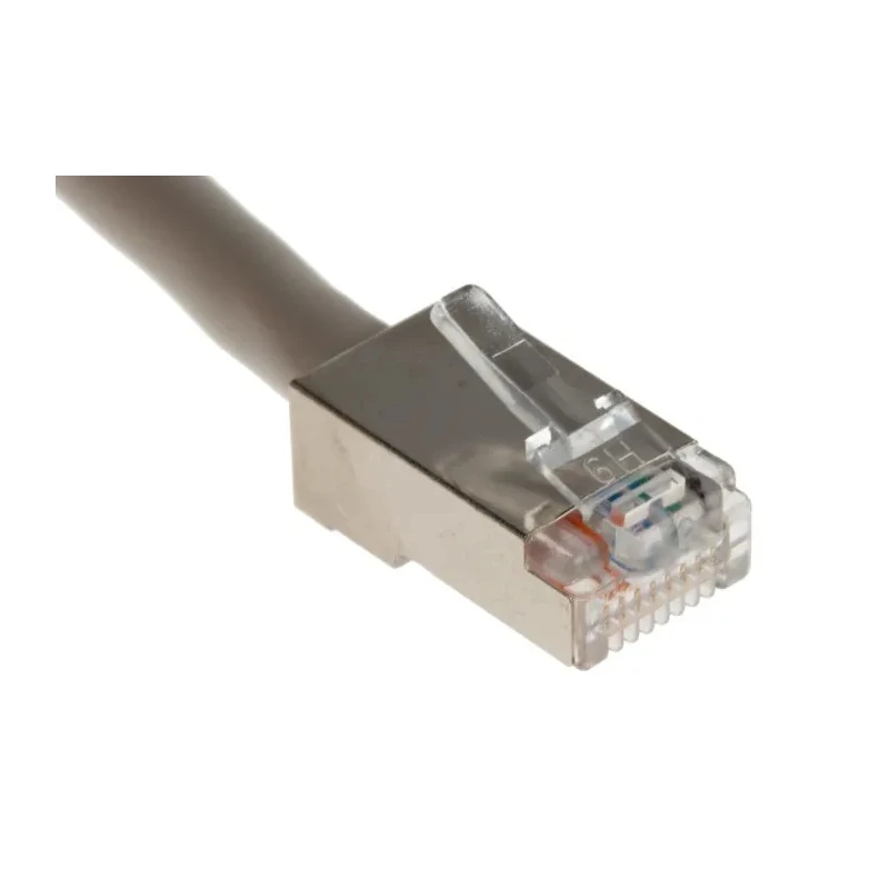 RS PRO Cat5e Ethernet Cable, 200 mm, Grey RJ45 Female to RJ45 Female, Shielded Twisted Pair PVC 111-6736