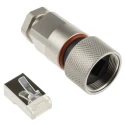 RS PRO Ethernet Series RJ45 Connector Male Cable Shielded Straight 1 Port RJ45