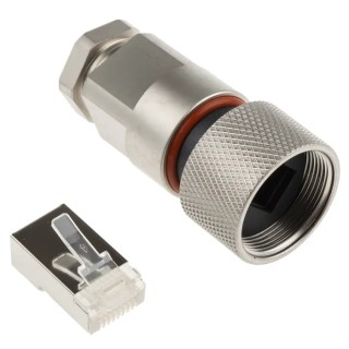 RS PRO Ethernet Series RJ45 Connector Male Cable Shielded Straight 1 Port RJ45