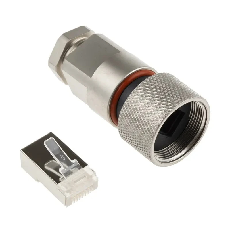 RS PRO Ethernet Series RJ45 Connector Male Cable Shielded Straight 1 Port RJ45