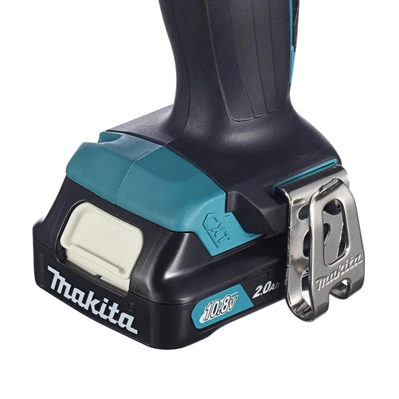 Makita Cordless Drill Driver 12 V, 2Ah Battery, 10 mm Keyless Chuck, 30 Nm Torque, 1700 / 450 rpm DF333DWAE