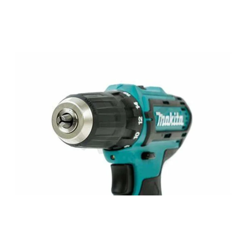 Makita Cordless Drill Driver 12 V, 2Ah Battery, 10 mm Keyless Chuck, 30 Nm Torque, 1700 / 450 rpm DF333DWAE