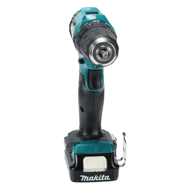 Makita Cordless Drill Driver 12 V, 2Ah Battery, 10 mm Keyless Chuck, 30 Nm Torque, 1700 / 450 rpm DF333DWAE