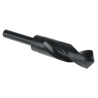RS PRO HSS 150mm Overall Black Finish Right Cutting Direction Drill Bit 1in Shank 12.7mm 434-3115