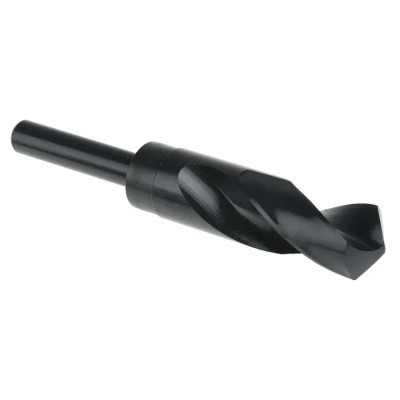 RS PRO HSS 150mm Overall Black Finish Right Cutting Direction Drill Bit 1in Shank 12.7mm 434-3115