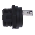RS PRO Panel Mount Straight Female 2 Port Mini USB 2.0 Connector IP67 1.5A Current 111-6759