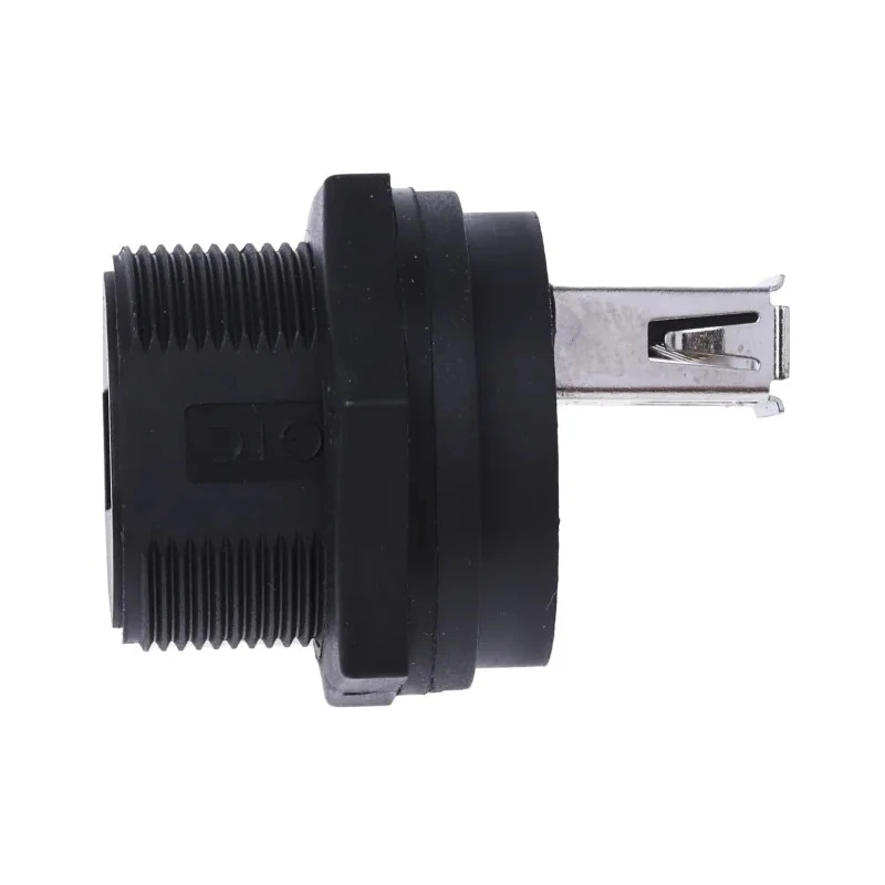 RS PRO Panel Mount Straight Female 2 Port Mini USB 2.0 Connector IP67 1.5A Current 111-6759