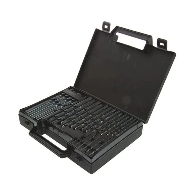 RS PRO 25-Piece HSS Twist Drill Bit Set for Metal, 1 mm Min, 13 mm Max, Jobber Length 434-4629