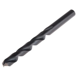 RS PRO High-Speed Steel (HSS) 4-Flute Helical Drill Bit, 142mm Overall Length, 0.4375 in Diameter, Plain Shank, DIN 434-6811