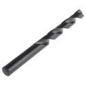 RS PRO High-Speed Steel (HSS) 4-Flute Helical Drill Bit, 142mm Overall Length, 0.4375 in Diameter, Plain Shank, DIN 434-6811