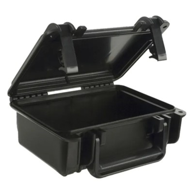 Serpac SE Plastic Waterproof Watertight Transit Case Black 223.5 mm x 190.5 mm x 99 mm SE120,BK