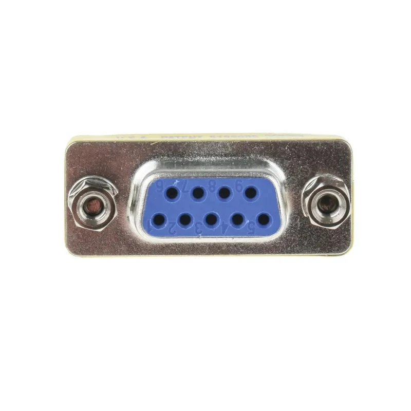 Phoenix Contact Female 9-Way D-Sub to Female 9-Way D-Sub Adapter Chromated Steel Housing Gold Plated Contacts 1688722