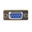 Phoenix Contact Female 9-Way D-Sub to Female 9-Way D-Sub Adapter Chromated Steel Housing Gold Plated Contacts 1688722