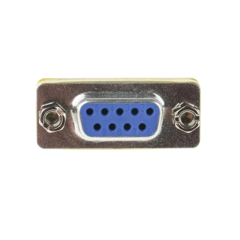Phoenix Contact Female 9-Way D-Sub to Female 9-Way D-Sub Adapter Chromated Steel Housing Gold Plated Contacts 1688722
