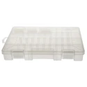 RS PRO Adjustable Compartments 21 Cell Polypropylene Compartment Box 44.45 mm x 276.23 mm x 184.14 mm 435-0258