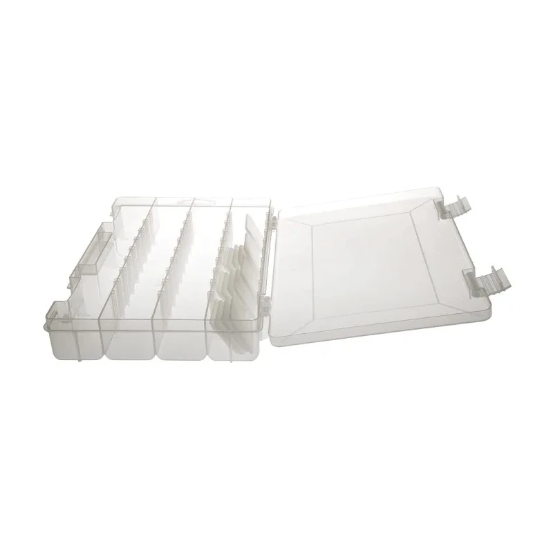 RS PRO Adjustable Compartments 21 Cell Polypropylene Compartment Box 44.45 mm x 276.23 mm x 184.14 mm 435-0258