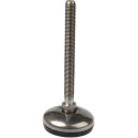 Nu-Tech Engineering M10 50 mm Diameter Stainless Steel Adjustable Foot With 350 kg Static Load Capacity and 3.5 ° A105/003