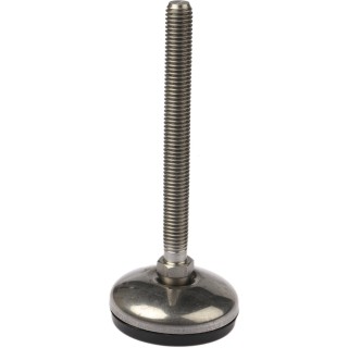 Nu-Tech Engineering M10 50 mm Diameter Stainless Steel Adjustable Foot With 350 kg Static Load Capacity and 3.5 ° A105/003