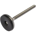Nu-Tech Engineering M10 50 mm Diameter Stainless Steel Adjustable Foot With 350 kg Static Load Capacity and 3.5 ° A105/003