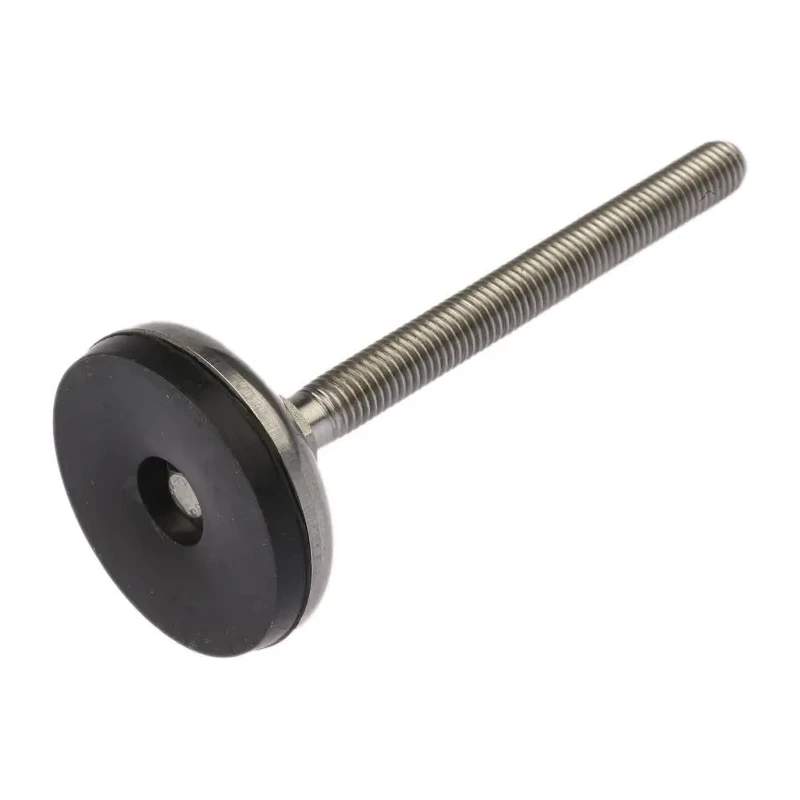 Nu-Tech Engineering M10 50 mm Diameter Stainless Steel Adjustable Foot With 350 kg Static Load Capacity and 3.5 ° A105/003