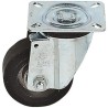 LAG Swivel Castor 220 kg Load Capacity 125 mm Rubber Wheel Galvanised Steel Frame 16636
