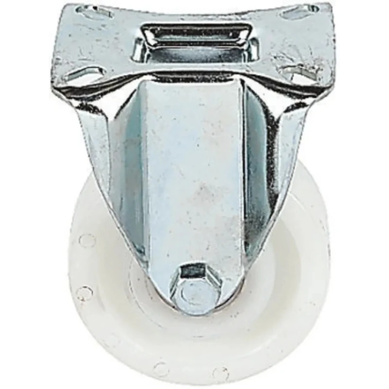 LAG Fixed Castor 450 kg Capacity 100 mm Polyamide Wheel Galvanised Steel Frame 17930