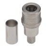 Radiall QMA Series Coaxial Connector Cable Male QMA 50 Ω Straight Body Crimp R123075000W