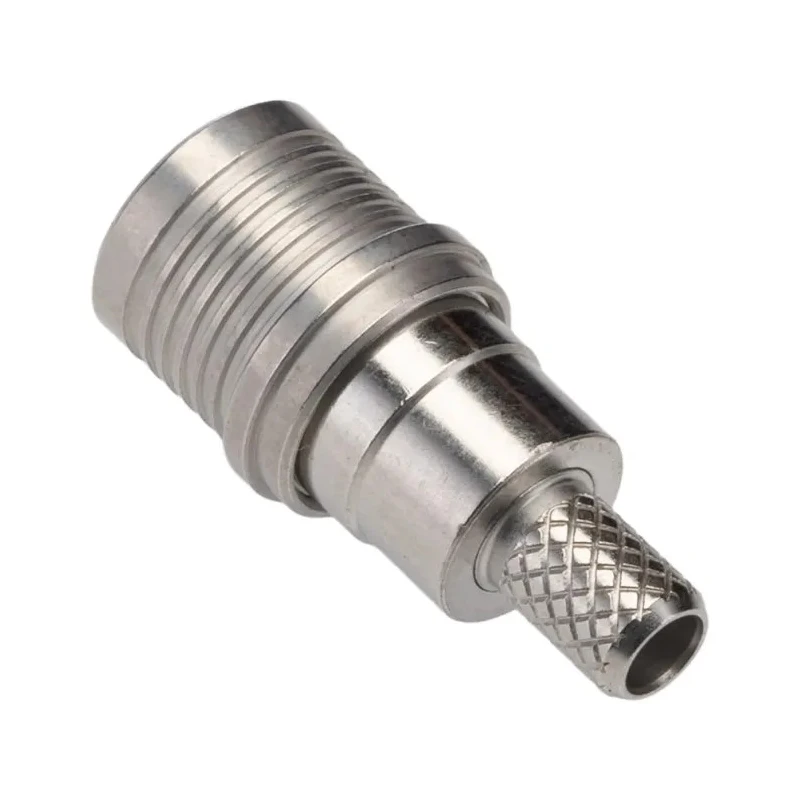 Radiall QMA Series Coaxial Connector Cable Male QMA 50 Ω Straight Body Crimp R123075000W