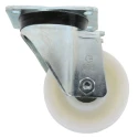 LAG Swivel Castor with 700 kg Load Capacity, 125 mm Polyamide Wheel, Galvanised Steel Frame 17862