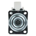 LAG Swivel Castor with 700 kg Load Capacity, 125 mm Polyamide Wheel, Galvanised Steel Frame 17862