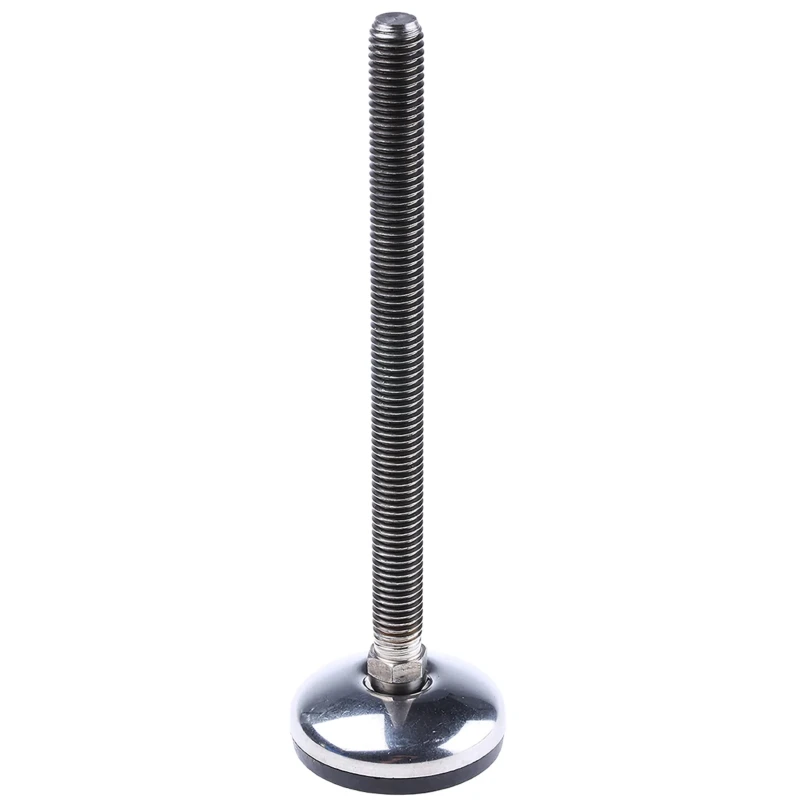 Nu-Tech Engineering M12 50 mm Diameter Stainless Steel Adjustable Foot, 350 kg Static Load Capacity, 3.5° Tilt Angle A105/008