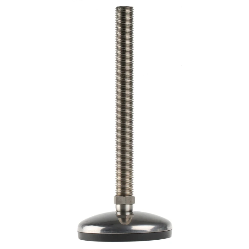 Nu-Tech Engineering M20 100 mm Diameter Stainless Steel Adjustable Foot 1000 kg Static Load Capacity 3.5 ° Tilt A105/034