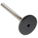 Nu-Tech Engineering M20 100 mm Diameter Stainless Steel Adjustable Foot 1000 kg Static Load Capacity 3.5 ° Tilt A105/034