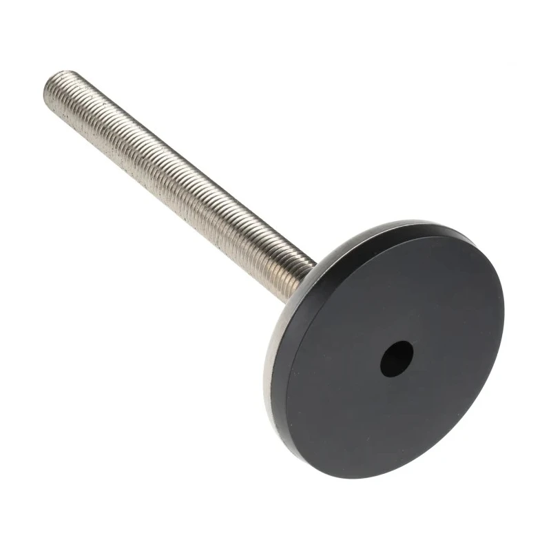 Nu-Tech Engineering M20 100 mm Diameter Stainless Steel Adjustable Foot 1000 kg Static Load Capacity 3.5 ° Tilt A105/034