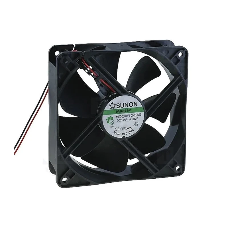 Sunon ME Series Axial Fan 12V dc 10W 234.5 m³/h Air Flow 3100rpm FAN MEC0381V1-000U-A99