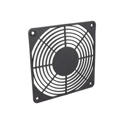 Sunon PB-12 Series Plastic Finger Guard for 120 mm Fans, 105 mm Hole Spacing, Black, 120 mm Height, 7 mm Width PB-12