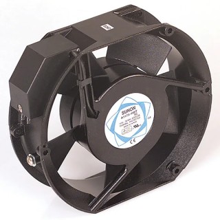 Sunon Axial Fan 115V AC 39W Ball Bearing Circular Frame 171.5 mm Width A1175-HBT.T.GN