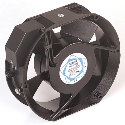 Sunon Axial Fan 115V AC 39W Ball Bearing Circular Frame 171.5 mm Width A1175-HBT.T.GN