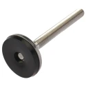 Nu-Tech Engineering Stainless Steel Adjustable Foot M12 Thread, 50 mm Base Diameter, 350 kg Static Load Capacity A105/006