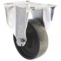 LAG Heavy Duty Fixed Castor with Cast Iron Wheel 450 kg Capacity, 100 mm Diameter 1090