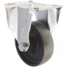 LAG Heavy Duty Fixed Castor with Cast Iron Wheel 450 kg Capacity, 100 mm Diameter 1090