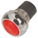 APEM IP Series Illuminated Miniature Push Button Switch Momentary Panel Mount 13.6 mm Cutout SPST IP67 IPR3SAD6101