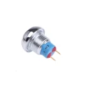 APEM IP Series Miniature Push Button Switch Momentary Panel Mount 13.6 mm Cutout SPST IP67 IPR3SAD2101