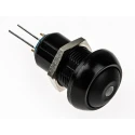 APEM IP Series Illuminated Miniature Push Button Switch, Latching, Panel Mount, 13.6 mm Cutout, SPST, Red LED IPR1SAD2LOS