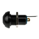 APEM IP Series Illuminated Miniature Push Button Switch, Latching, Panel Mount, 13.6 mm Cutout, SPST, Red LED IPR1SAD2LOS